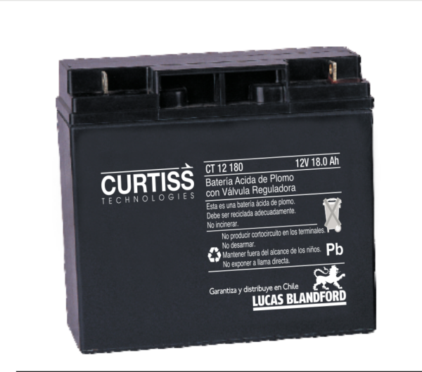 Batería
  12V 18Ah Curtiss Ciclo Profundo